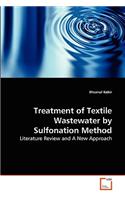 Treatment of Textile Wastewater by Sulfonation Method