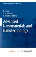 Advanced Nanomaterials and Nanotechnology