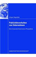Publizitätsverhalten Von Unternehmen