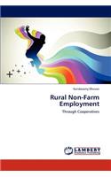 Rural Non-Farm Employment