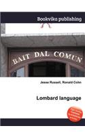 Lombard Language: (English)