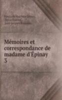 Memoires et correspondance de madame d'Epinay