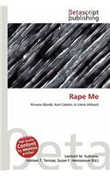 Rape Me: (English)