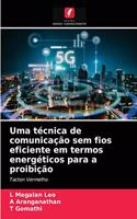 Uma técnica de comunicação sem fios eficiente em termos energéticos para a proibição