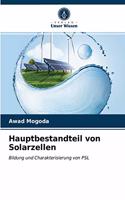 Hauptbestandteil von Solarzellen
