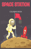 Space Station Coloring Book