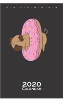 Donut Dog Calendar 2020