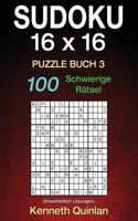 Sudoku 16 x 16 Puzzle Buch 3