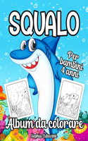Squalo Album da Colorare per Bambini