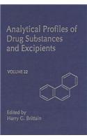 Analytical Profiles of Drug Substances and Excipients