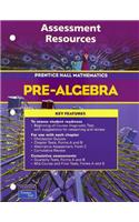 Prentice Hall Math Pre-Algebra Assessment Resources Blackline Masters 2004c