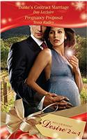 Dantes Contract Marriage / Pregnancy Proposal: Dantes Contract Marriage / Pregnancy Proposal (Mills & Boon Desire) (The Dante Legacy, Book 4)