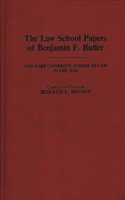 Law School Papers of Benjamin F. Butler