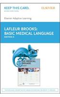 Elsevier Adaptive Learning for Basic Medical Language (Access Card)