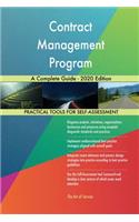 Contract Management Program A Complete Guide - 2020 Edition