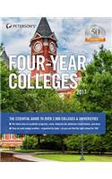 Peterson's Four-Year Colleges 2017