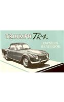 Triumph TR4 Driver's Handbook