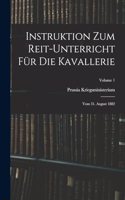 Instruktion Zum Reit-Unterricht Für Die Kavallerie