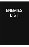 Enemies List