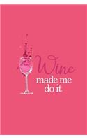 Wine Made Me Do It