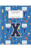Primary Composition Notebook Grades K-2 Story Journal X