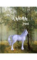 My Unicorn Journal: Unicorn Journal Notebook Composition Writing Workbook Ruled Lined Pages Student Diary Write Organizer To-Do List Note-Taking