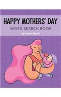 Happy Mothers' Day Word Search Book