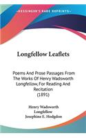 Longfellow Leaflets