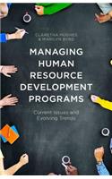 Managing Human Resource Development Programs