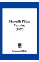 Manuelis Philae Carmina (1857): (Latin)