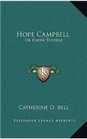 Hope Campbell
