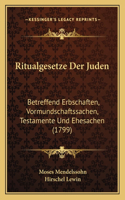 Ritualgesetze Der Juden