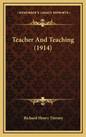 Teacher And Teaching (1914)