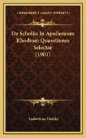 De Scholiis In Apollonium Rhodium Quaestiones Selectae (1901)