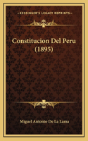 Constitucion Del Peru (1895)