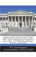 Global Health: Global Fund to Fight AIDS, Tb and Malaria Has Advanced in Key Areas, But Difficult Challenges Remain: Gao-03-601