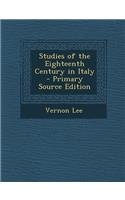 Studies of the Eighteenth Century in Italy