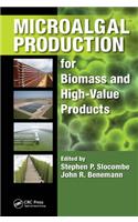 Microalgal Production for Biomass and High-Value Products