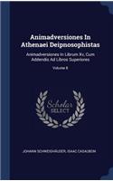 Animadversiones In Athenaei Deipnosophistas