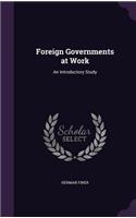 Foreign Governments at Work