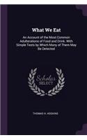 What We Eat