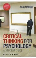 Critical Thinking for Psychology