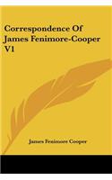 Correspondence Of James Fenimore-Cooper V1: (English)