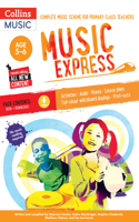 Music Express: Age 5-6 (Book + 3 CDs + DVD-Rom)