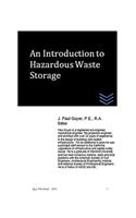 Introduction to Hazardous Waste Storage