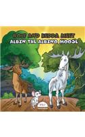 Rolf and Hedda meet Albin the Albino Moose