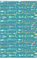 Bullet Journal Dot Grid Journal/Notebook (Bullet Journal Boho Arrows)