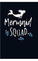 Mermaid Squad: Writing Journal Lined, Diary, Notebook for Women