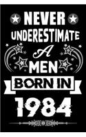 Never Underestimate A Men Born In 1984