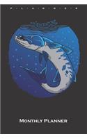 Predator Fisch Monthly Planner